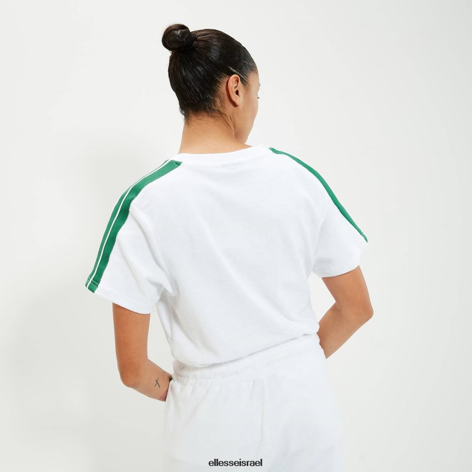 Ellesse הַלבָּשָׁה לבן לִשְׁנֵי הַמִינִים טי פיאריה 8T0ZPV78