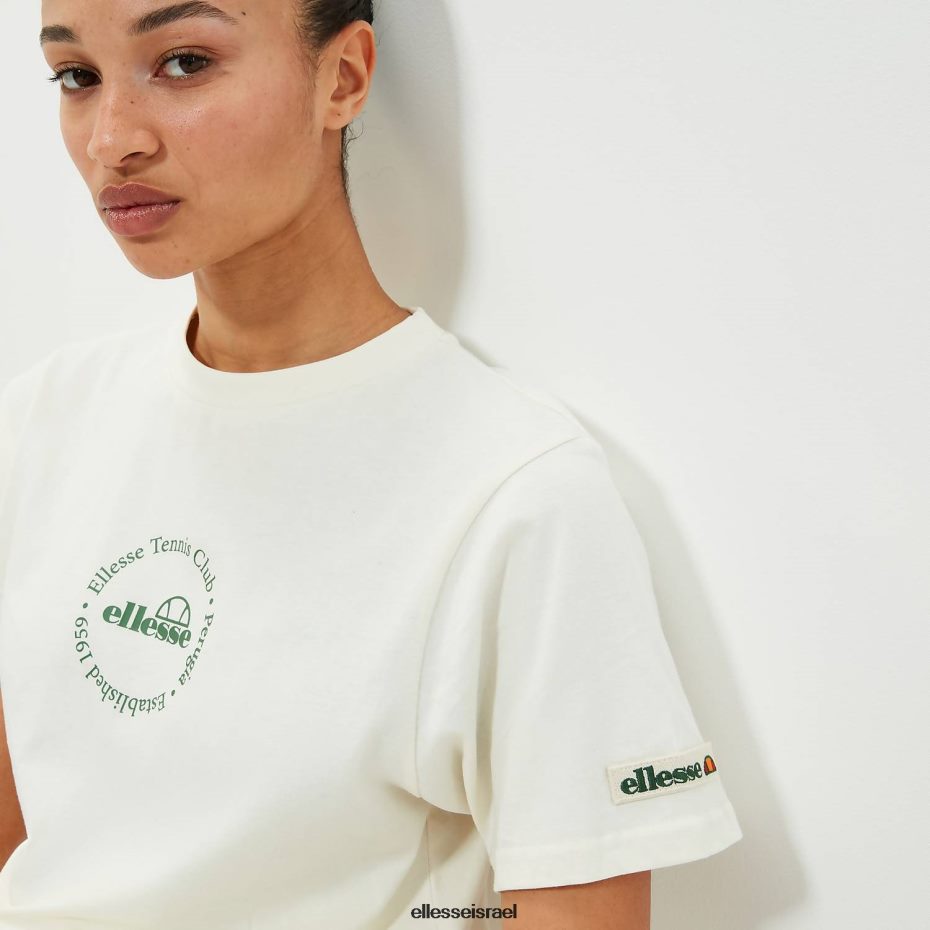 Ellesse הַלבָּשָׁה צבע קרם לִשְׁנֵי הַמִינִים טי מלינה 8T0ZPV81