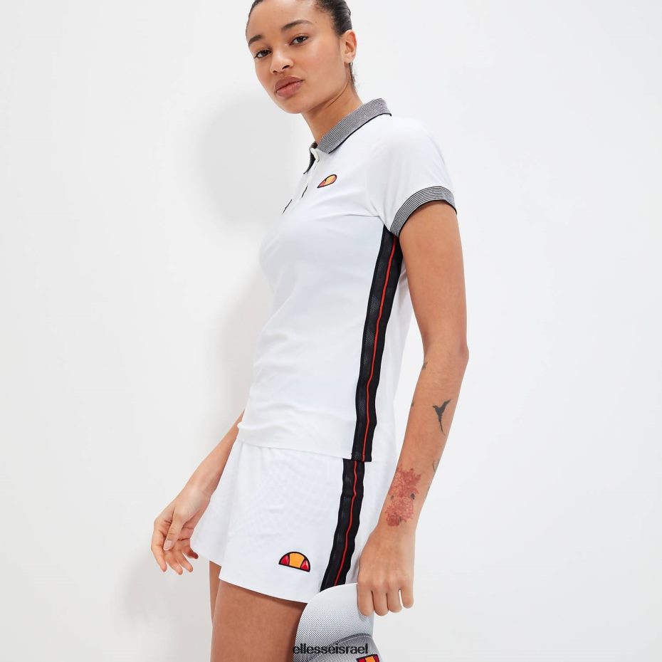Ellesse הַלבָּשָׁה לבן נשים בריאן פולו 8T0ZPV83