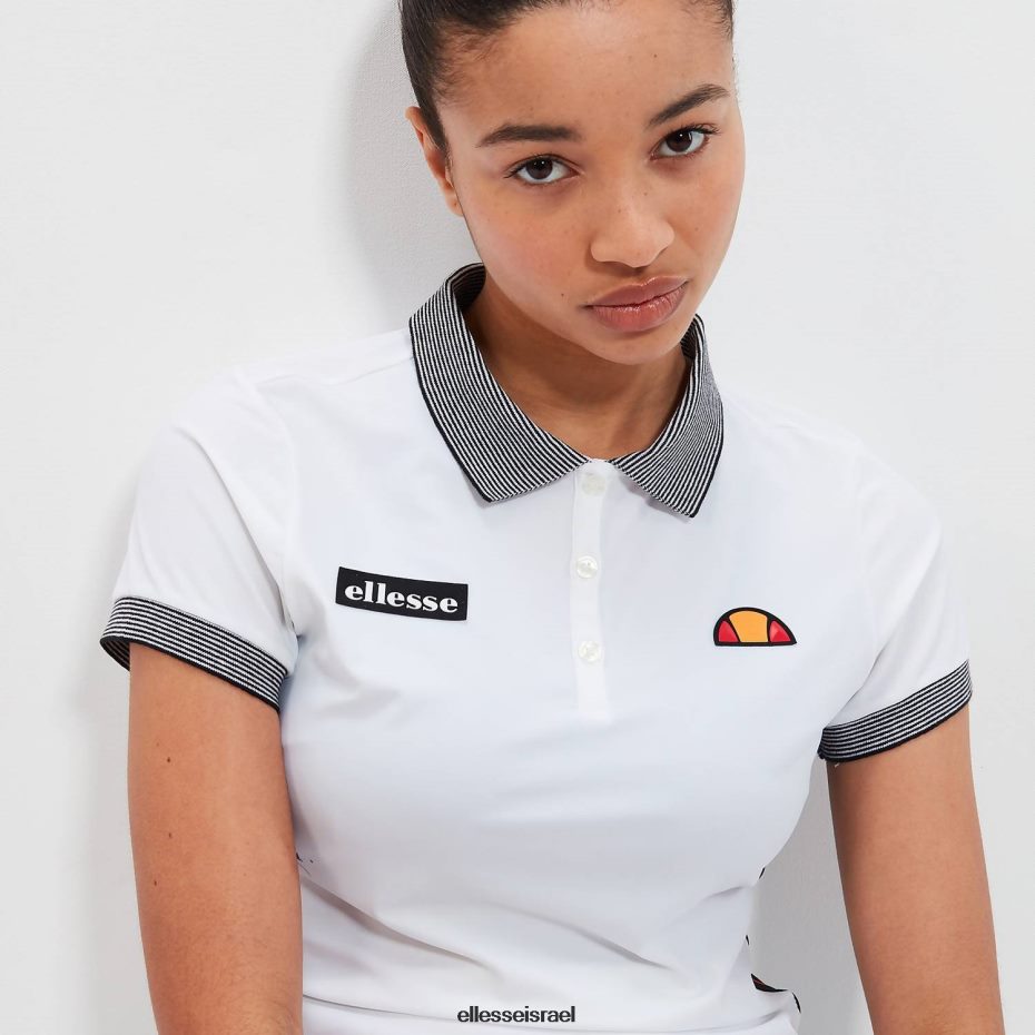 Ellesse הַלבָּשָׁה לבן נשים בריאן פולו 8T0ZPV83