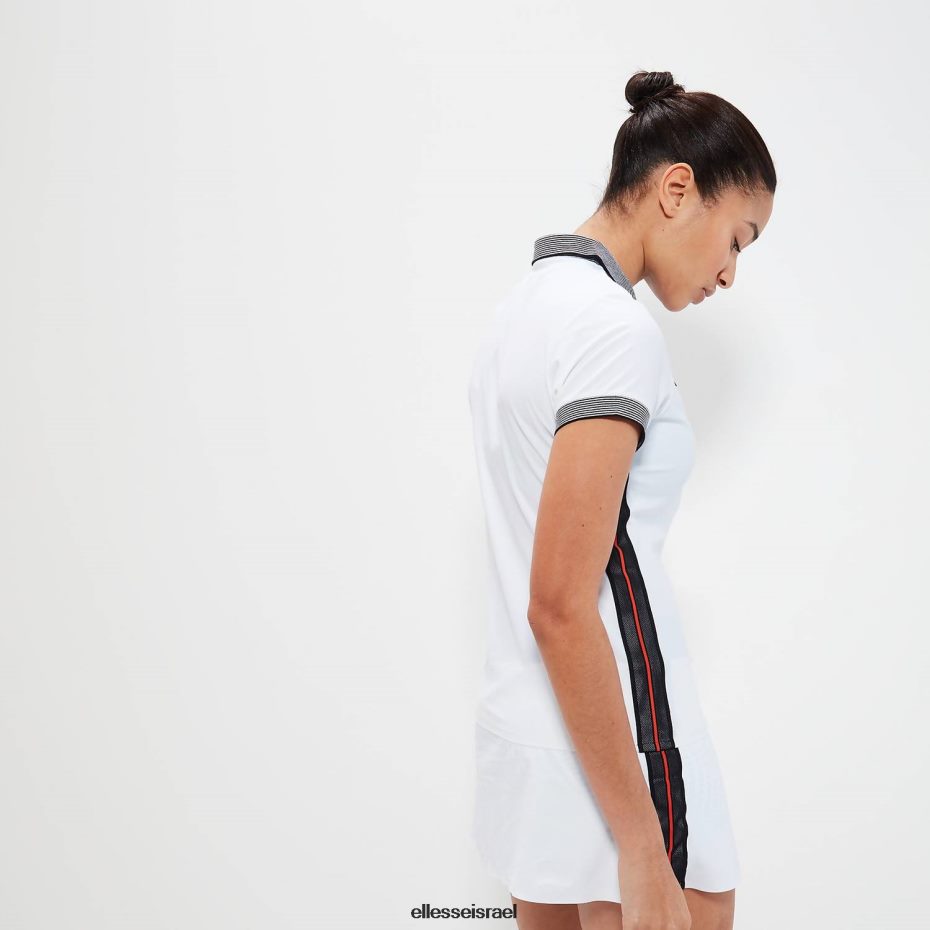 Ellesse הַלבָּשָׁה לבן נשים בריאן פולו 8T0ZPV83