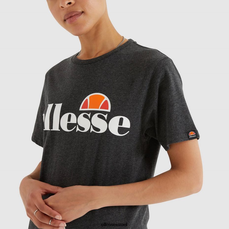 Ellesse הַלבָּשָׁה אפור נשים חולצת טריקו של אלבני 8T0ZPV86