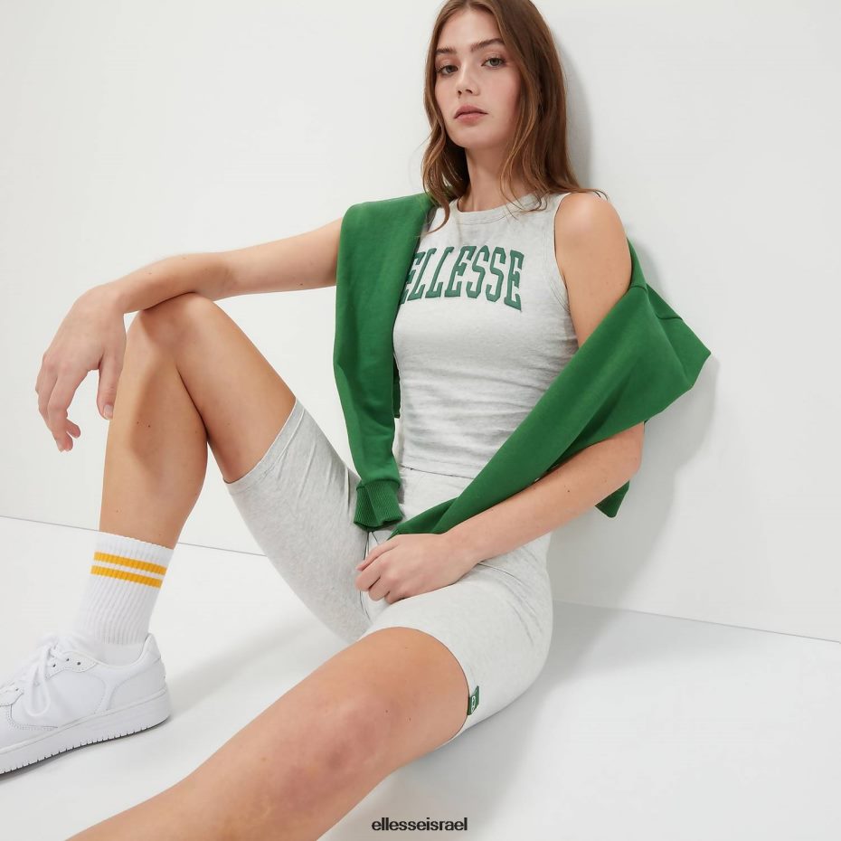 Ellesse הַלבָּשָׁה חוואר אפור בהיר נשים עליונית חזיית פליס 8T0ZPV90