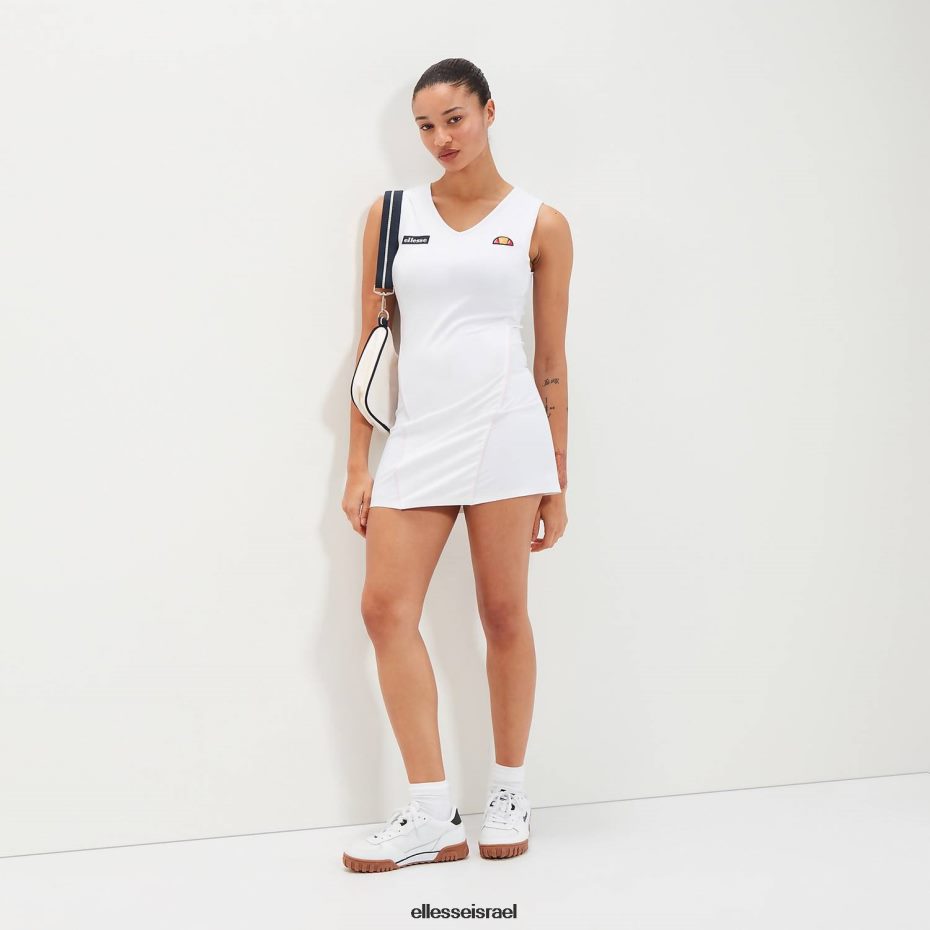 Ellesse הַלבָּשָׁה לבן נשים שמלת רנלדי 8T0ZPV99