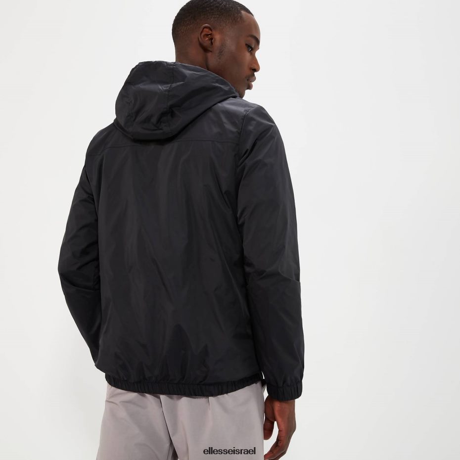 Ellesse הַלבָּשָׁה שָׁחוֹר גברים מעיל עליון של acea 8T0ZPV277