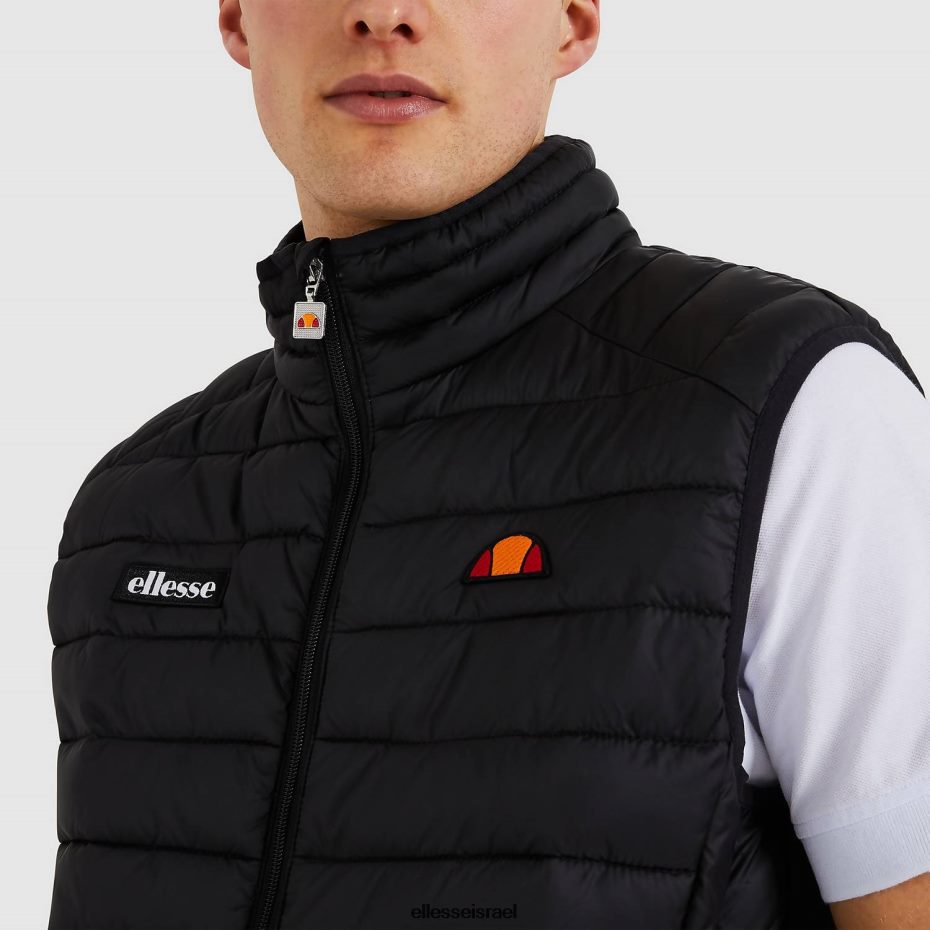 Ellesse הַלבָּשָׁה שָׁחוֹר גברים bardy gilet 8T0ZPV281