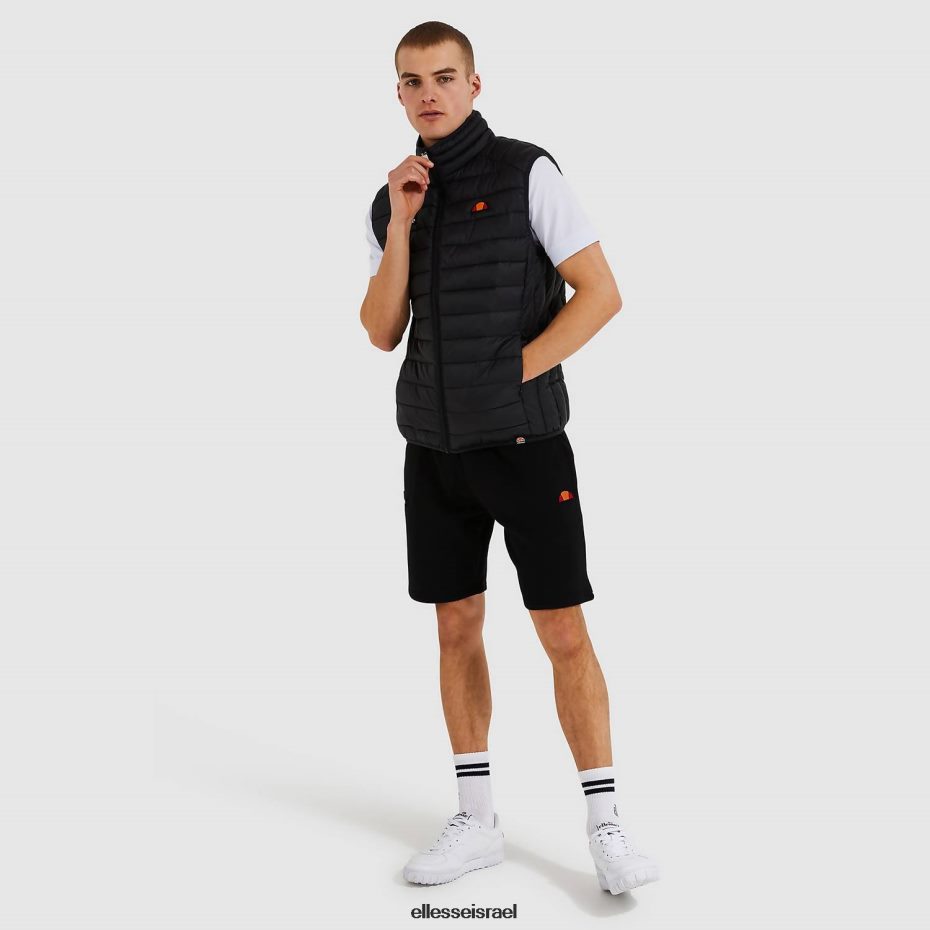Ellesse הַלבָּשָׁה שָׁחוֹר גברים bardy gilet 8T0ZPV281