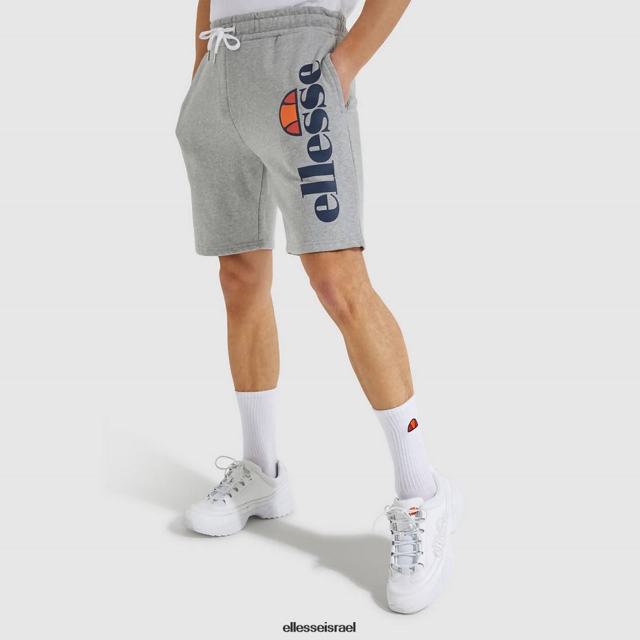 Ellesse הַלבָּשָׁה חוואר אפור גברים מכנסי פליסה קצרים של bossini 8T0ZPV424