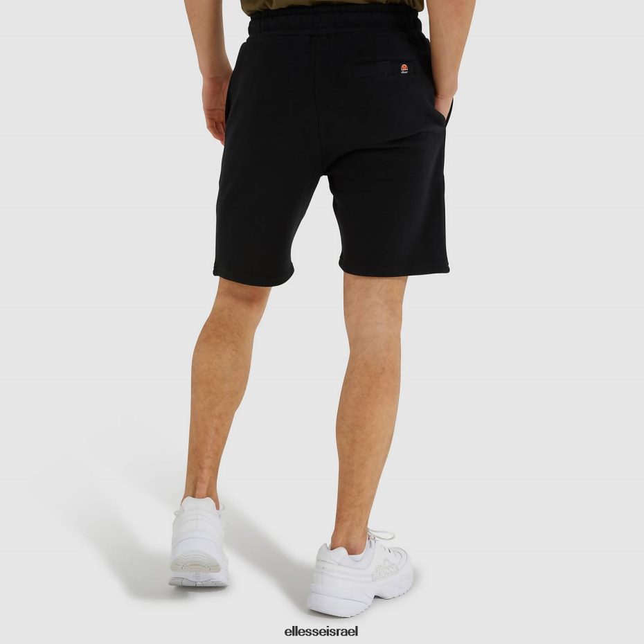 Ellesse הַלבָּשָׁה שָׁחוֹר גברים מכנסי פליסה קצרים של bossini 8T0ZPV425