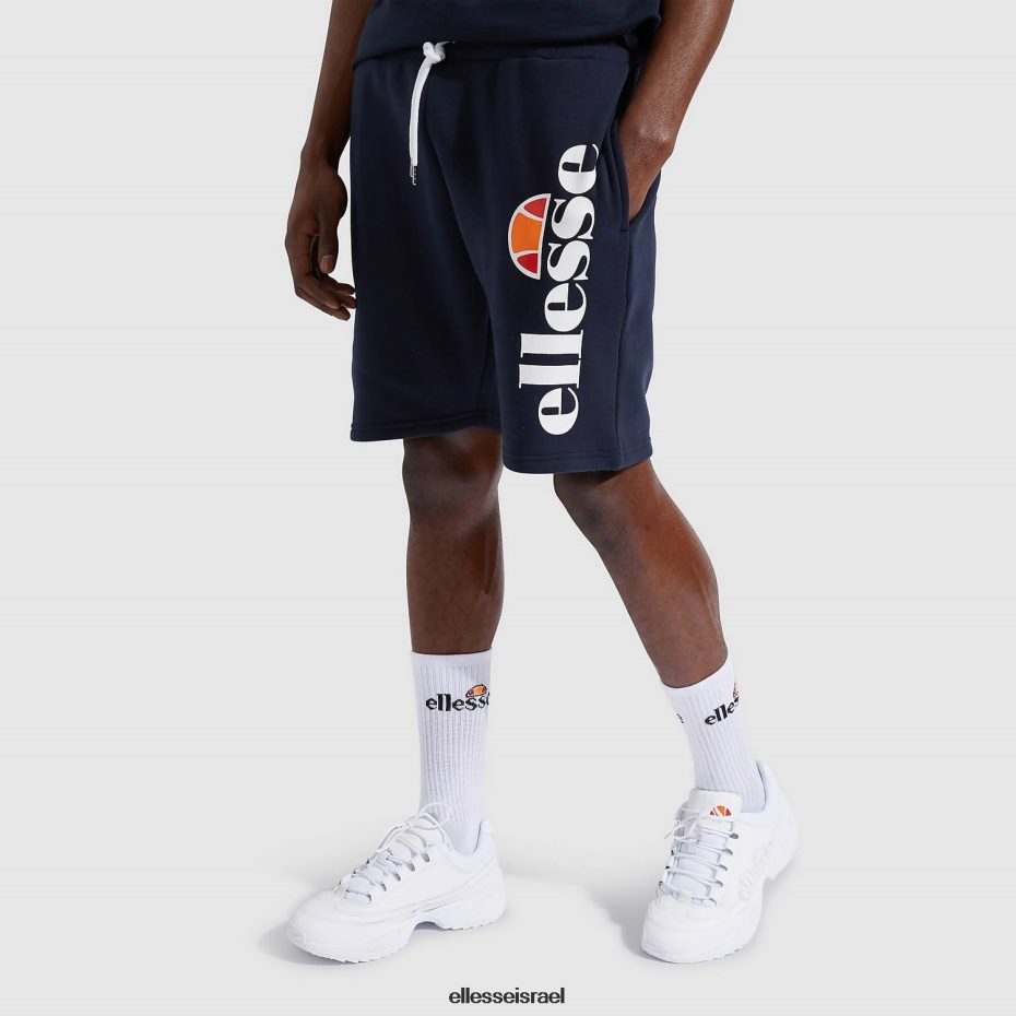 Ellesse הַלבָּשָׁה חיל הים גברים מכנסי פליסה קצרים של bossini 8T0ZPV427