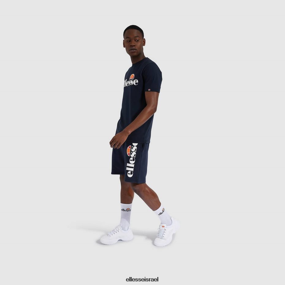 Ellesse הַלבָּשָׁה חיל הים גברים מכנסי פליסה קצרים של bossini 8T0ZPV427