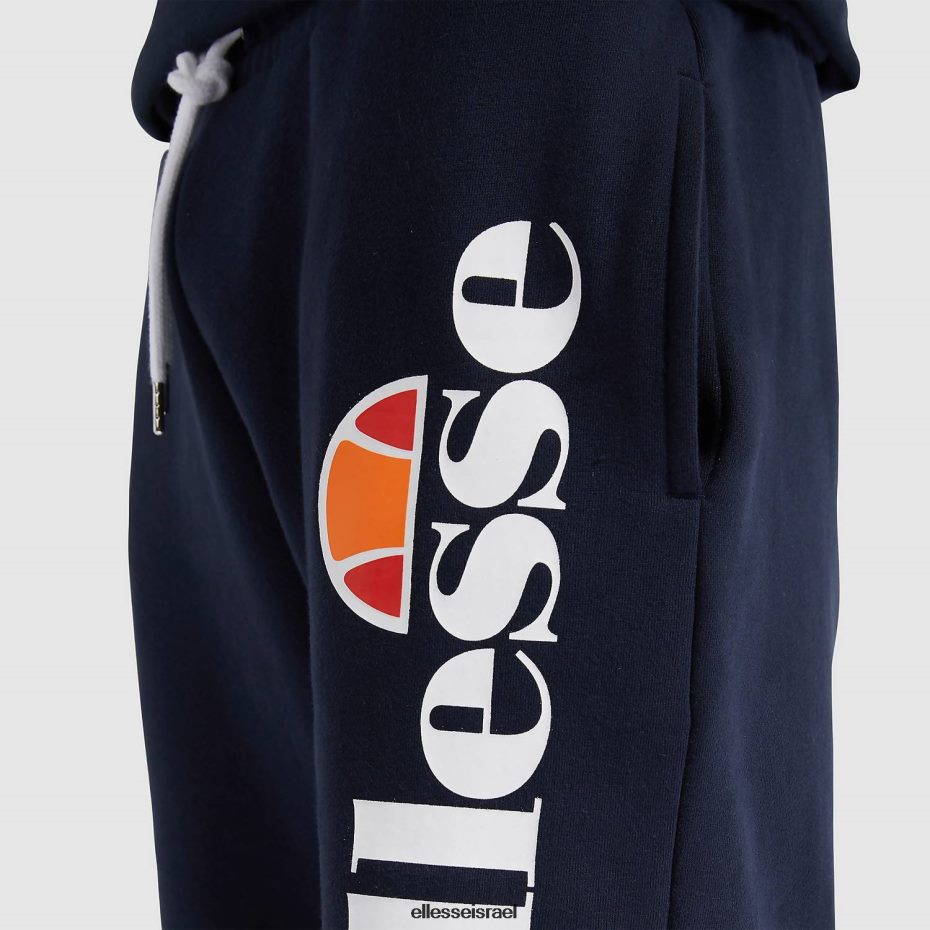 Ellesse הַלבָּשָׁה חיל הים גברים מכנסי פליסה קצרים של bossini 8T0ZPV427