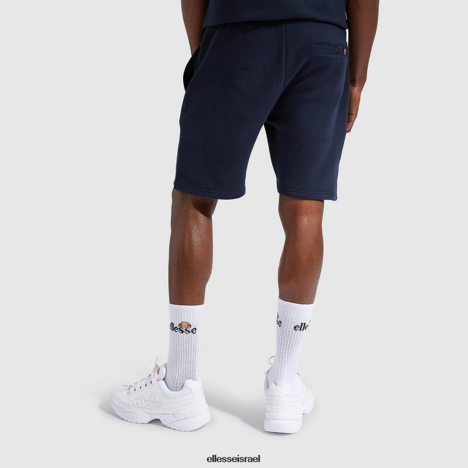 Ellesse הַלבָּשָׁה חיל הים גברים מכנסי פליסה קצרים של bossini 8T0ZPV427