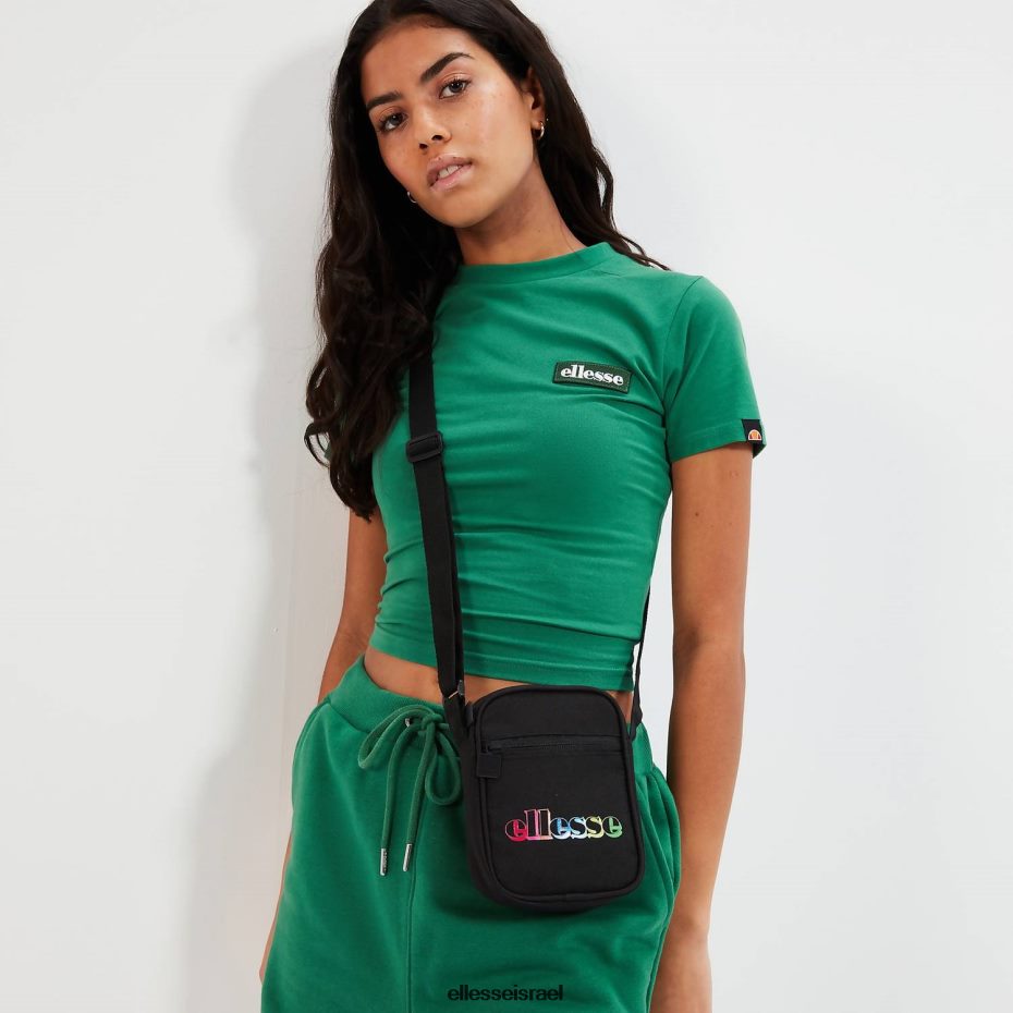 Ellesse הַלבָּשָׁה ירוק נשים חולצת טריקו של chelu crop 8T0ZPV84
