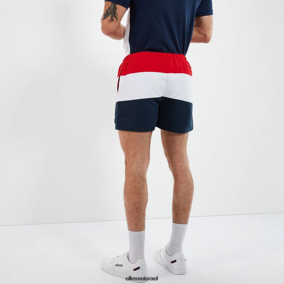 Ellesse הַלבָּשָׁה אדום/כהה/לבן גברים cielo לשחות קצר 8T0ZPV458