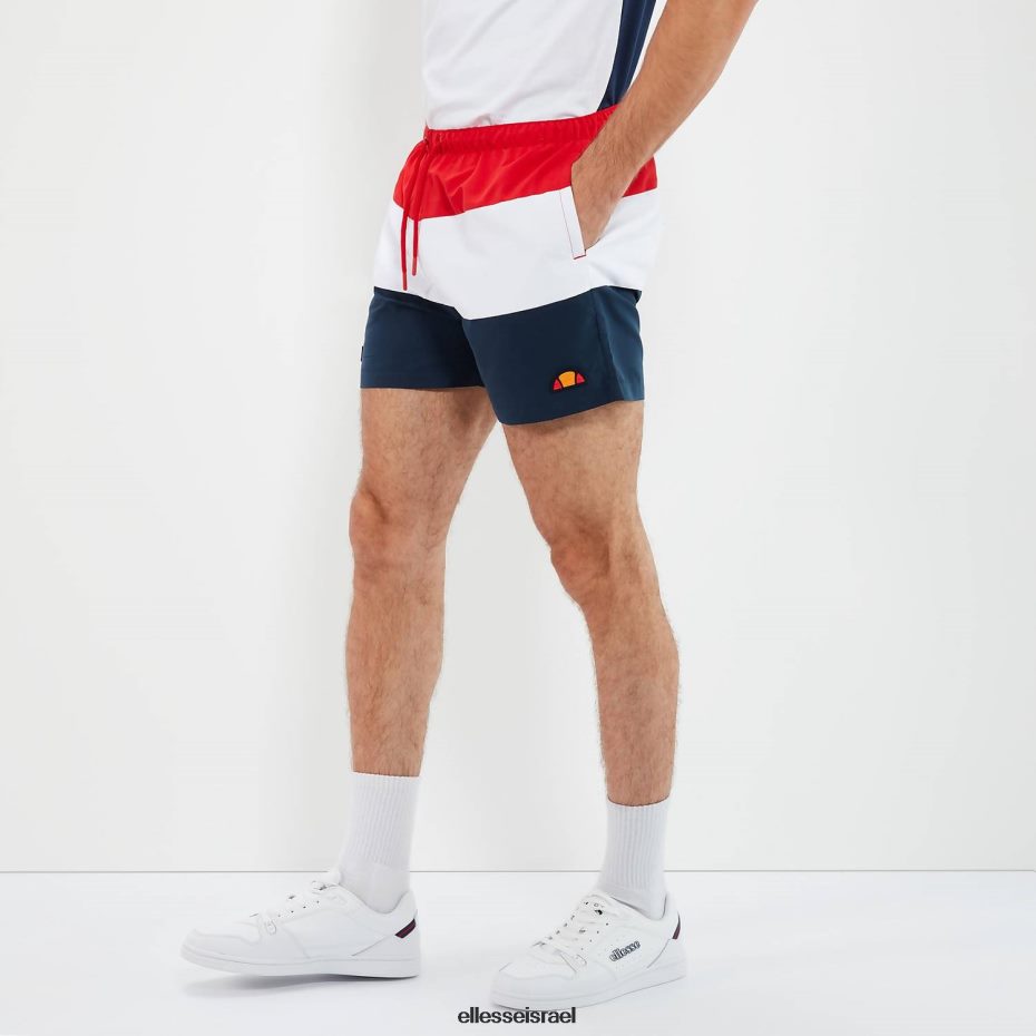 Ellesse הַלבָּשָׁה אדום/כהה/לבן גברים cielo לשחות קצר 8T0ZPV458