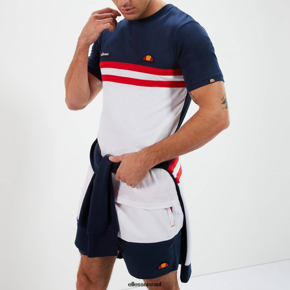 Ellesse הַלבָּשָׁה אדום/כהה/לבן גברים cielo לשחות קצר 8T0ZPV458