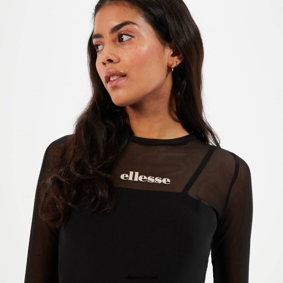 Ellesse הַלבָּשָׁה שָׁחוֹר נשים שמלת drelono 8T0ZPV103