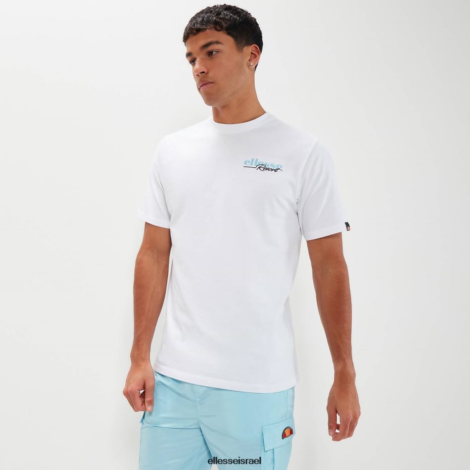 Ellesse הַלבָּשָׁה לבן גברים טי drevino 8T0ZPV336