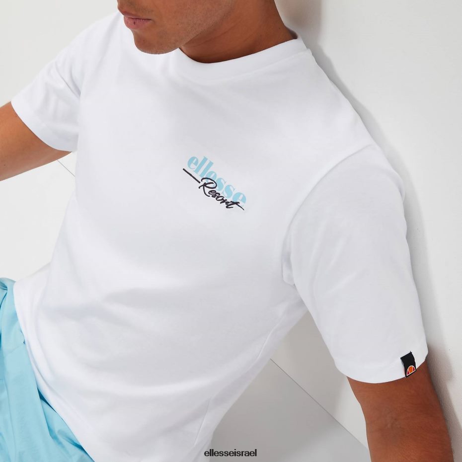 Ellesse הַלבָּשָׁה לבן גברים טי drevino 8T0ZPV336