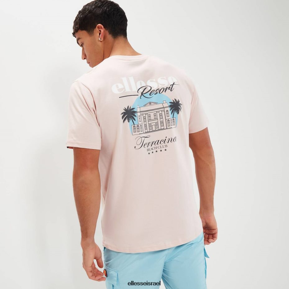 Ellesse הַלבָּשָׁה ורוד בהיר גברים טי drevino 8T0ZPV337