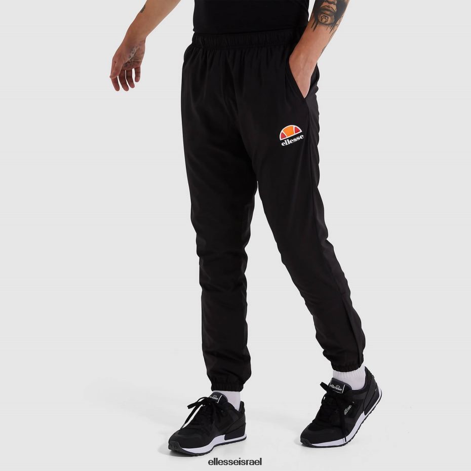Ellesse הַלבָּשָׁה שָׁחוֹר גברים מכנסי ספורט של ezio 8T0ZPV332