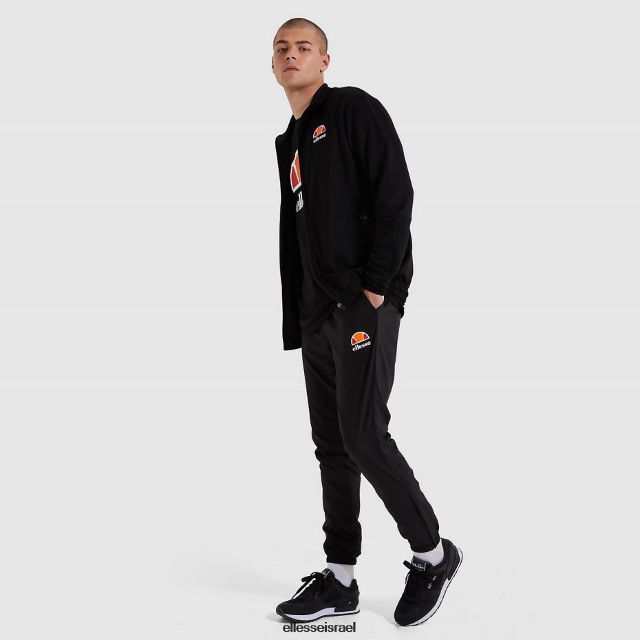 Ellesse הַלבָּשָׁה שָׁחוֹר גברים מכנסי ספורט של ezio 8T0ZPV332