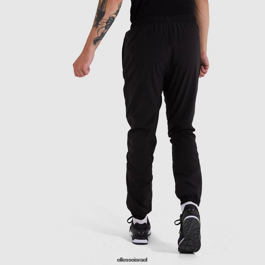Ellesse הַלבָּשָׁה שָׁחוֹר גברים מכנסי ספורט של ezio 8T0ZPV332