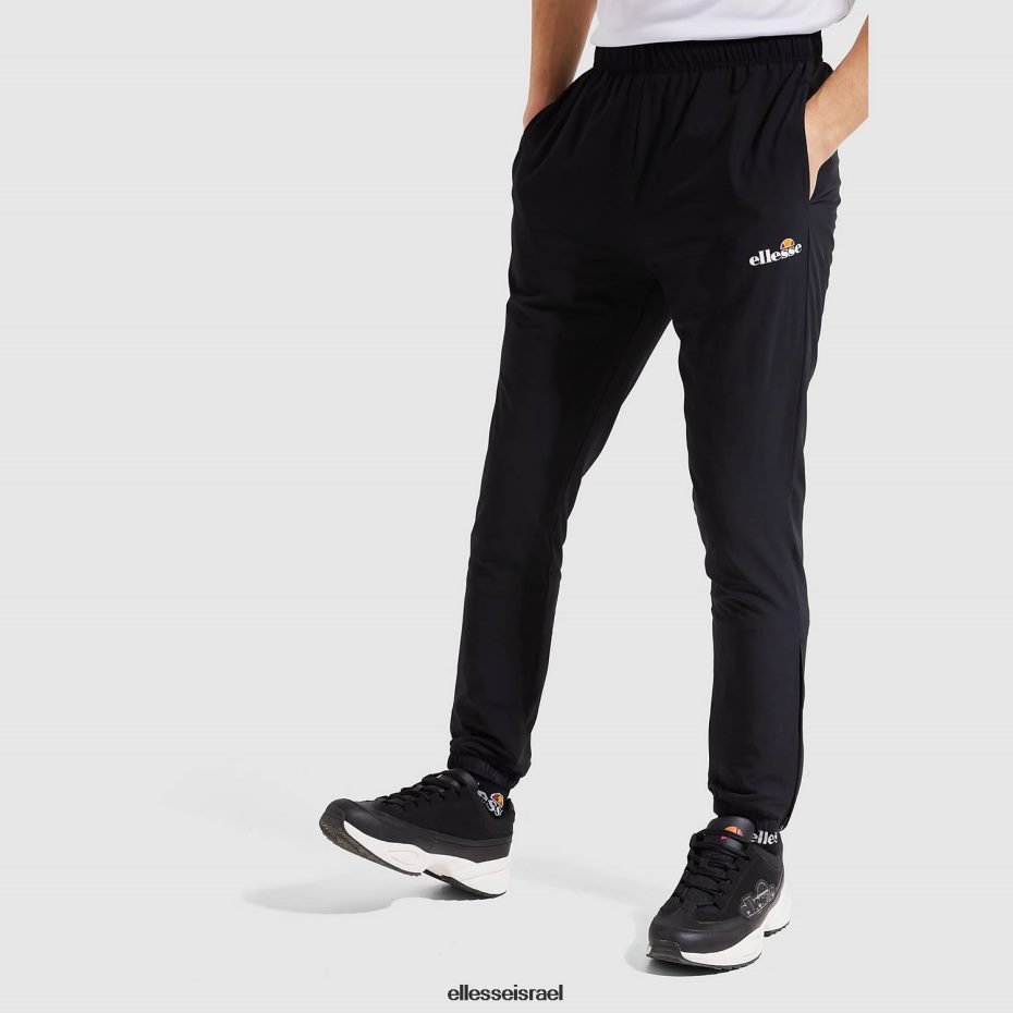 Ellesse הַלבָּשָׁה שָׁחוֹר גברים מכנסי ספורט של ezio 8T0ZPV332