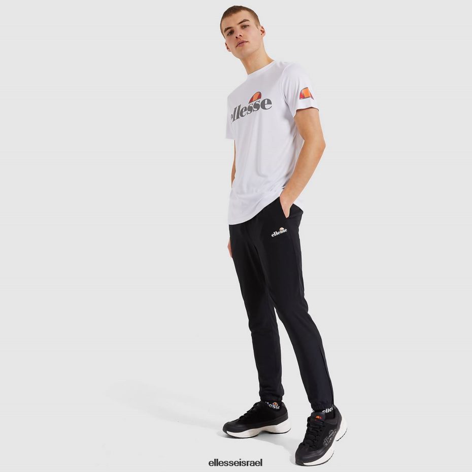 Ellesse הַלבָּשָׁה שָׁחוֹר גברים מכנסי ספורט של ezio 8T0ZPV332