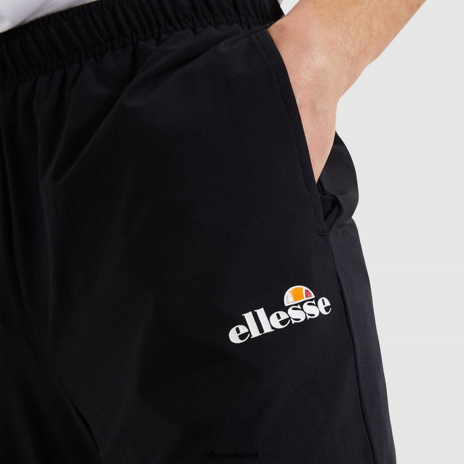 Ellesse הַלבָּשָׁה שָׁחוֹר גברים מכנסי ספורט של ezio 8T0ZPV332