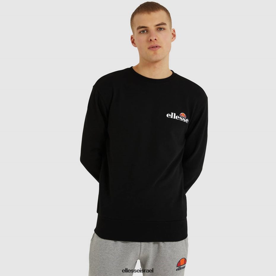 Ellesse הַלבָּשָׁה שָׁחוֹר גברים סווטשירט fierro 8T0ZPV306