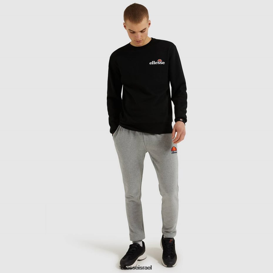 Ellesse הַלבָּשָׁה שָׁחוֹר גברים סווטשירט fierro 8T0ZPV306