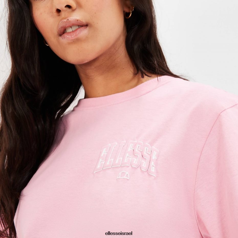Ellesse הַלבָּשָׁה וָרוֹד נשים סווטשירט קצוץ של guiditta 8T0ZPV20
