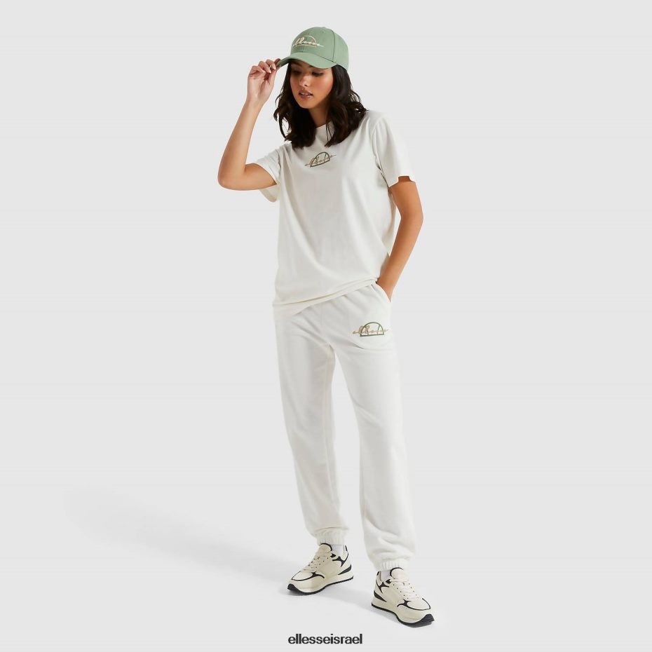 Ellesse הַלבָּשָׁה צבע קרם נשים מכנסי ריצה של jeva 8T0ZPV189