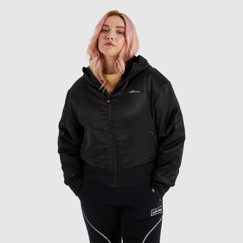 Ellesse הַלבָּשָׁה שָׁחוֹר נשים ז'קט מרופד של joanara 8T0ZPV161