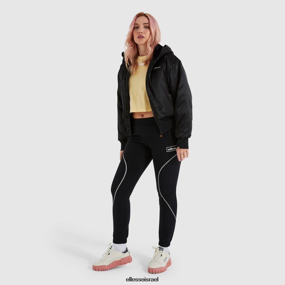 Ellesse הַלבָּשָׁה שָׁחוֹר נשים ז'קט מרופד של joanara 8T0ZPV161
