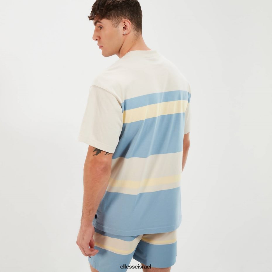 Ellesse הַלבָּשָׁה בז'/כחול גברים טי junos 8T0ZPV345