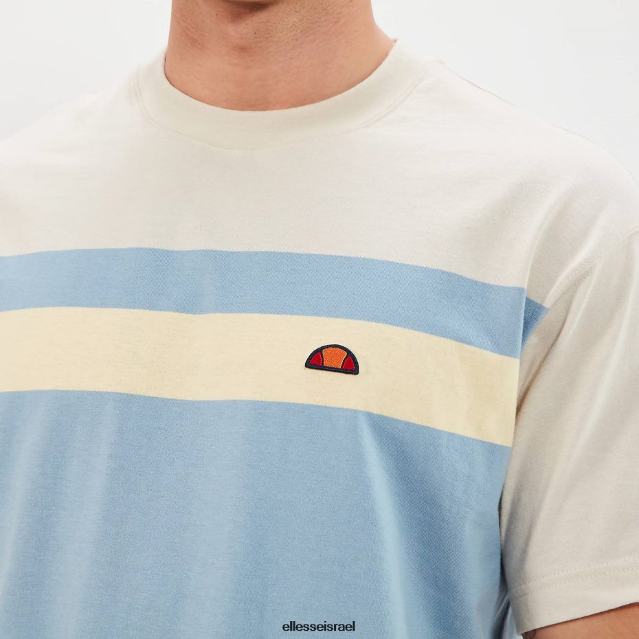 Ellesse הַלבָּשָׁה בז'/כחול גברים טי junos 8T0ZPV345
