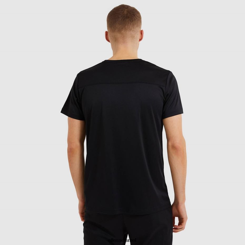 Ellesse הַלבָּשָׁה שָׁחוֹר גברים חולצת טריקו של malbe 8T0ZPV406