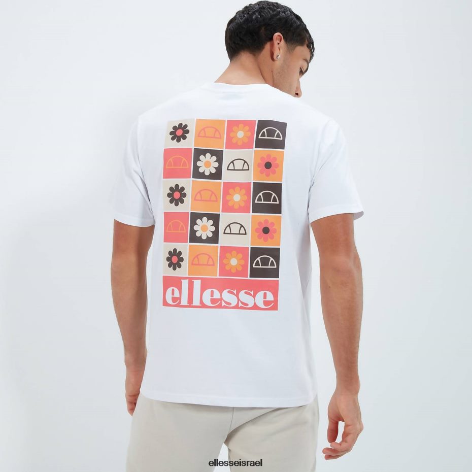 Ellesse הַלבָּשָׁה לבן גברים טי mestiere 8T0ZPV394