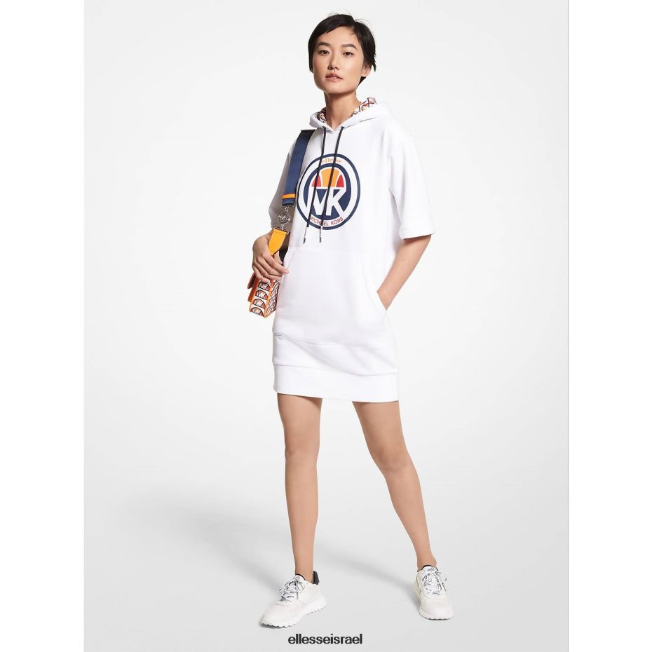 Ellesse הַלבָּשָׁה סֵמֶל נשים שמלת קפוצ'ון בתערובת כותנה mk 8T0ZPV37