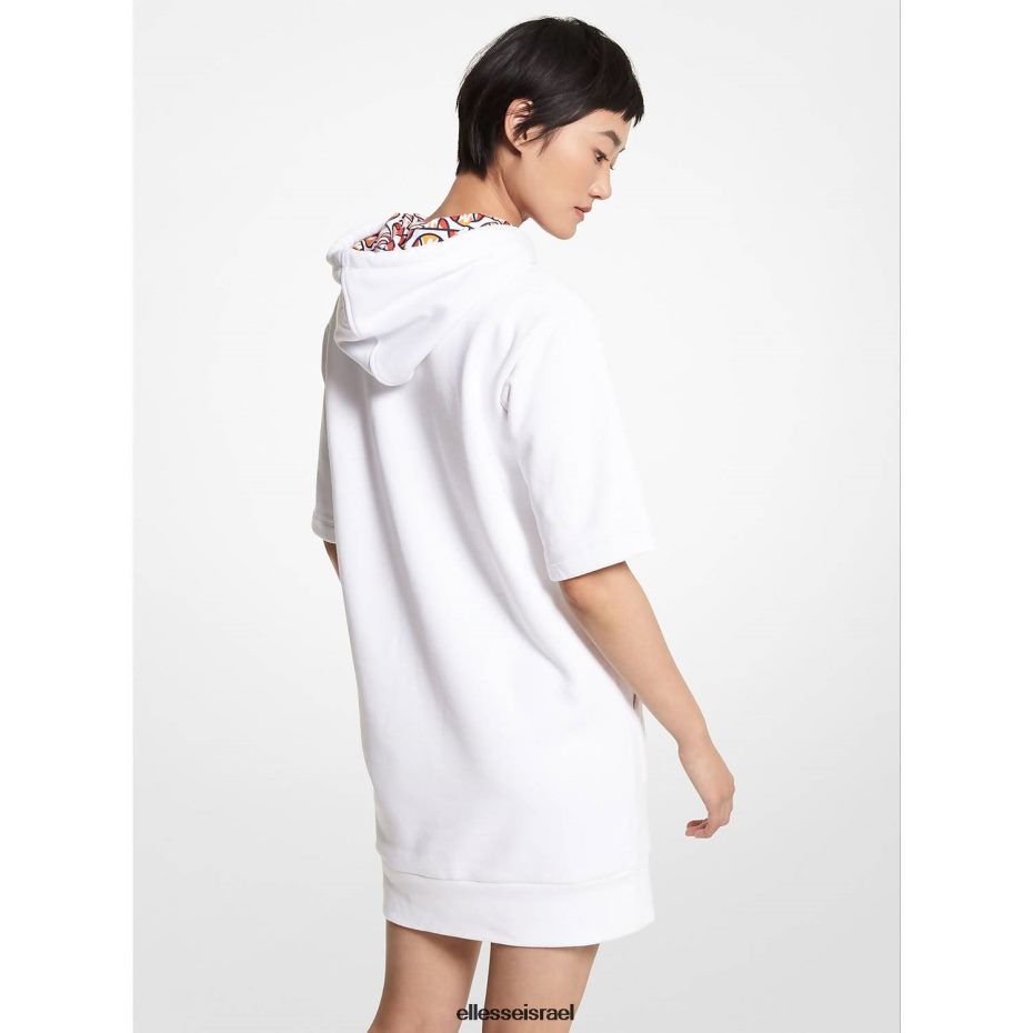 Ellesse הַלבָּשָׁה סֵמֶל נשים שמלת קפוצ'ון בתערובת כותנה mk 8T0ZPV37