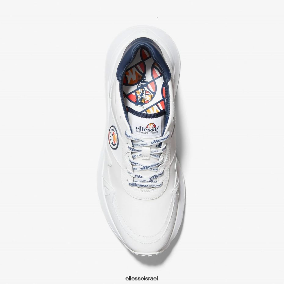Ellesse נעליים לבן גברים מאמן mk מיילים 8T0ZPV459