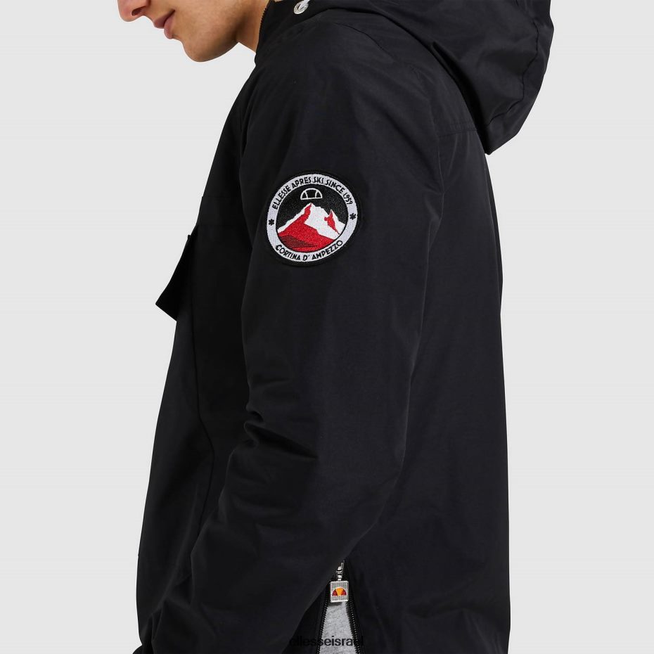 Ellesse הַלבָּשָׁה פֶּחָם אֶבֶן גברים מעיל mont 2 oh שחור 8T0ZPV268