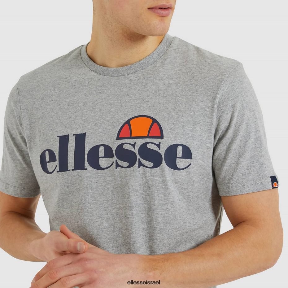 Ellesse הַלבָּשָׁה חוואר אפור גברים חולצת טריקו sl prado 8T0ZPV365