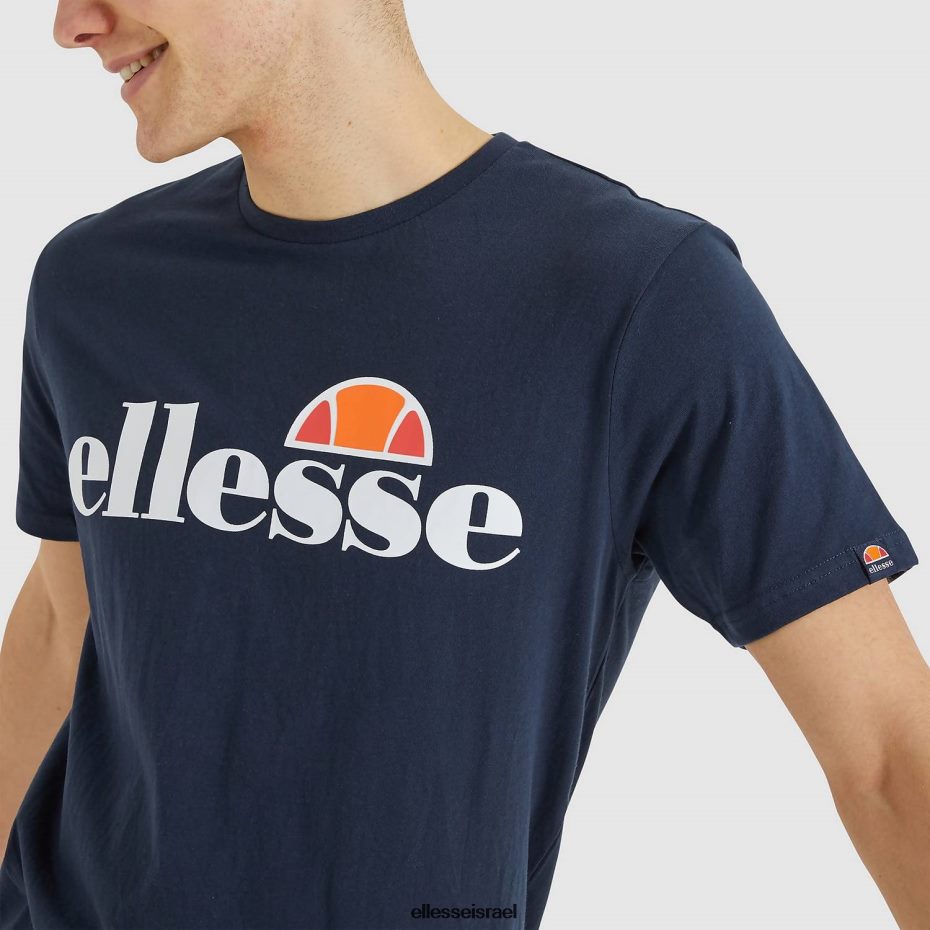 Ellesse הַלבָּשָׁה חיל הים גברים חולצת טריקו sl prado 8T0ZPV367
