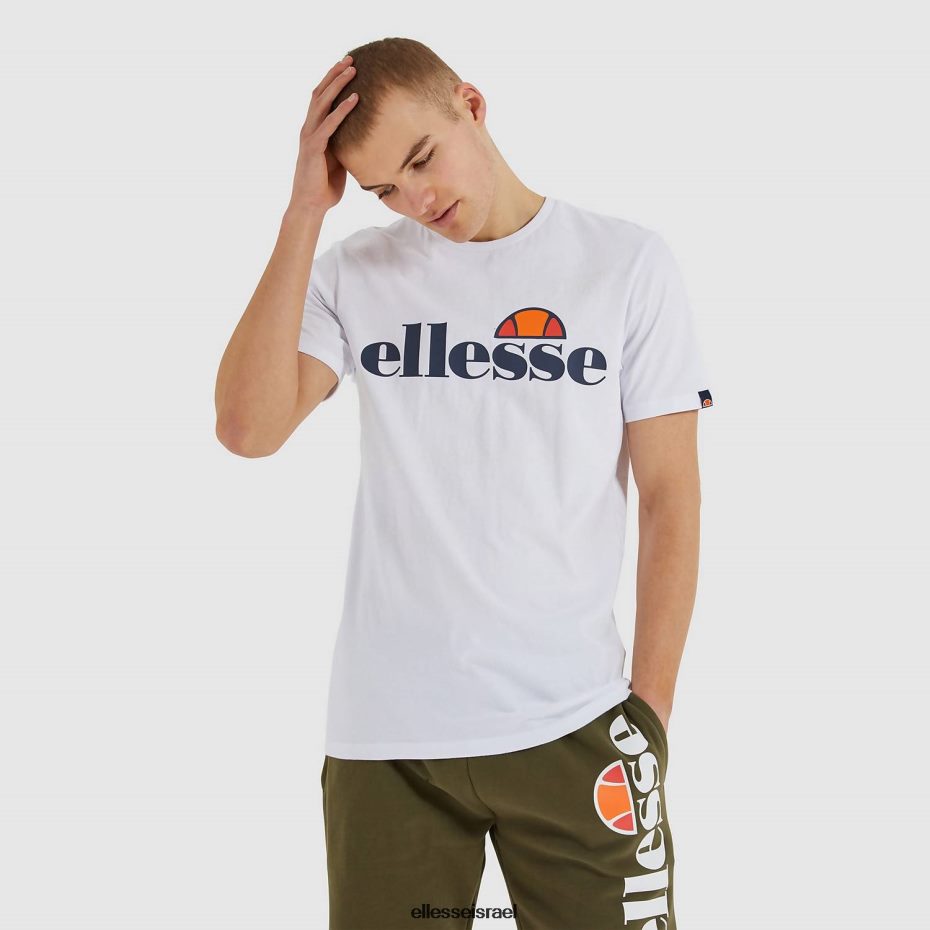 Ellesse הַלבָּשָׁה לבן גברים חולצת טריקו sl prado 8T0ZPV368