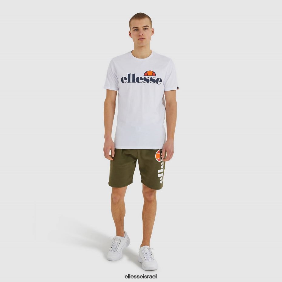 Ellesse הַלבָּשָׁה לבן גברים חולצת טריקו sl prado 8T0ZPV368