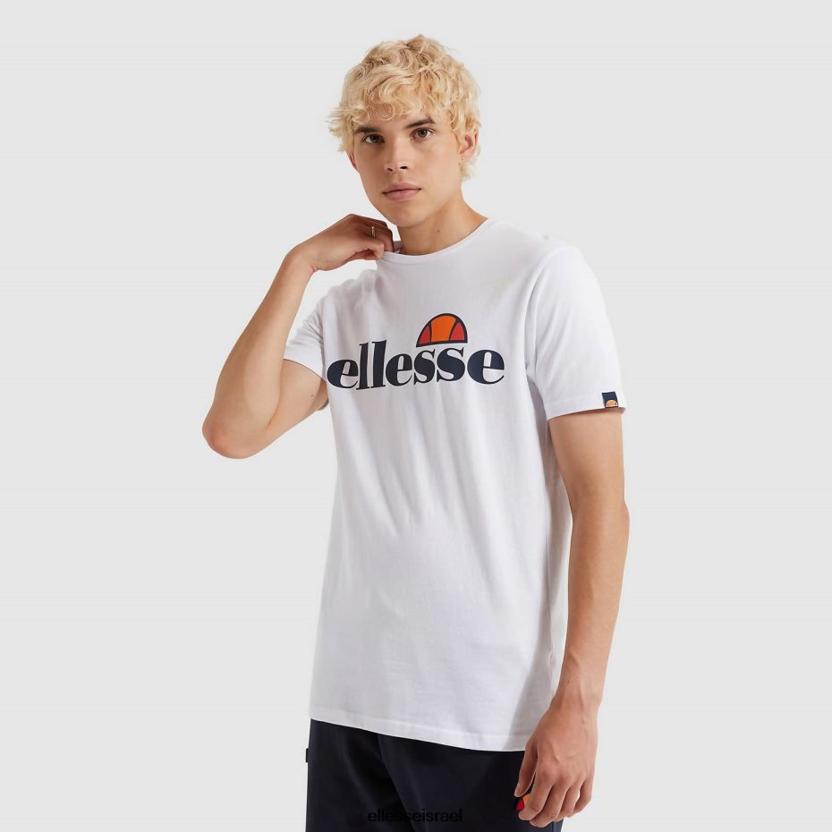 Ellesse הַלבָּשָׁה לבן גברים חולצת טריקו sl prado 8T0ZPV368